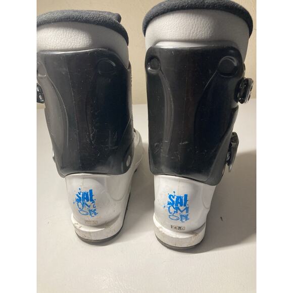 Salomon SPK junior US shoe size 5.5 Mondo 23.5 youth kid white Ski Boots - Picture 2 of 7